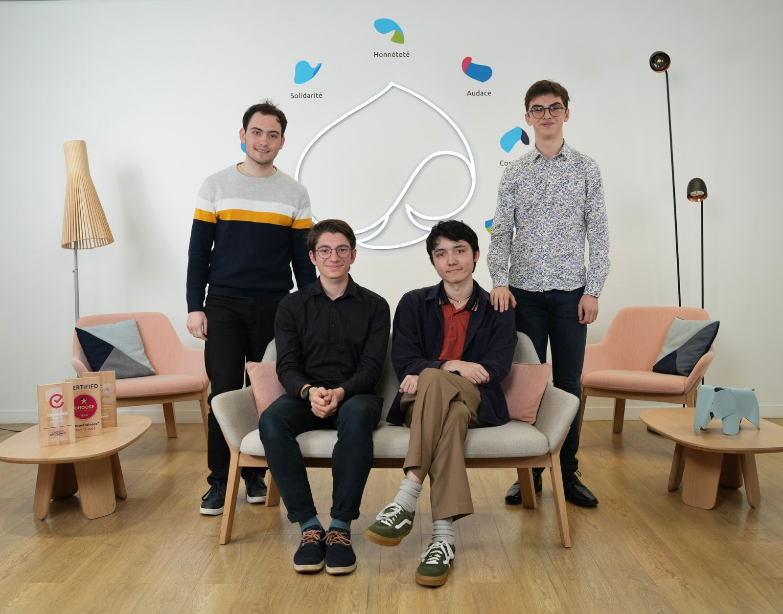 Remise du prix Capgemini